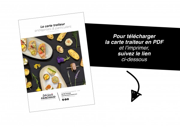 Carte traiteur année 2026
