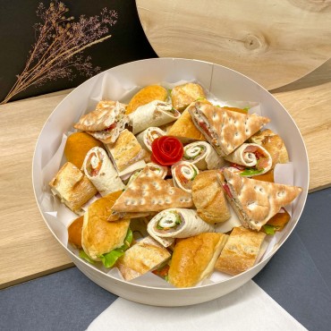 Corbeille À Sandwichs 64 Pièces